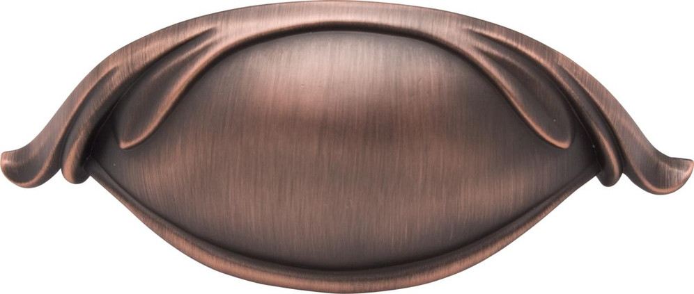 Masterpiece Decorative Hardware Bordeaux Collection - Statuary Bronze Pull 3 in Masterpiece Decorative Hardware Bordeaux Collection - Statuary Bronze Pull 3 in