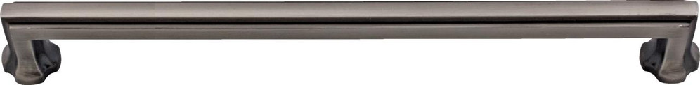 Masterpiece Decorative Hardware Resolute Collection - Antique Nickel Pull 15 in