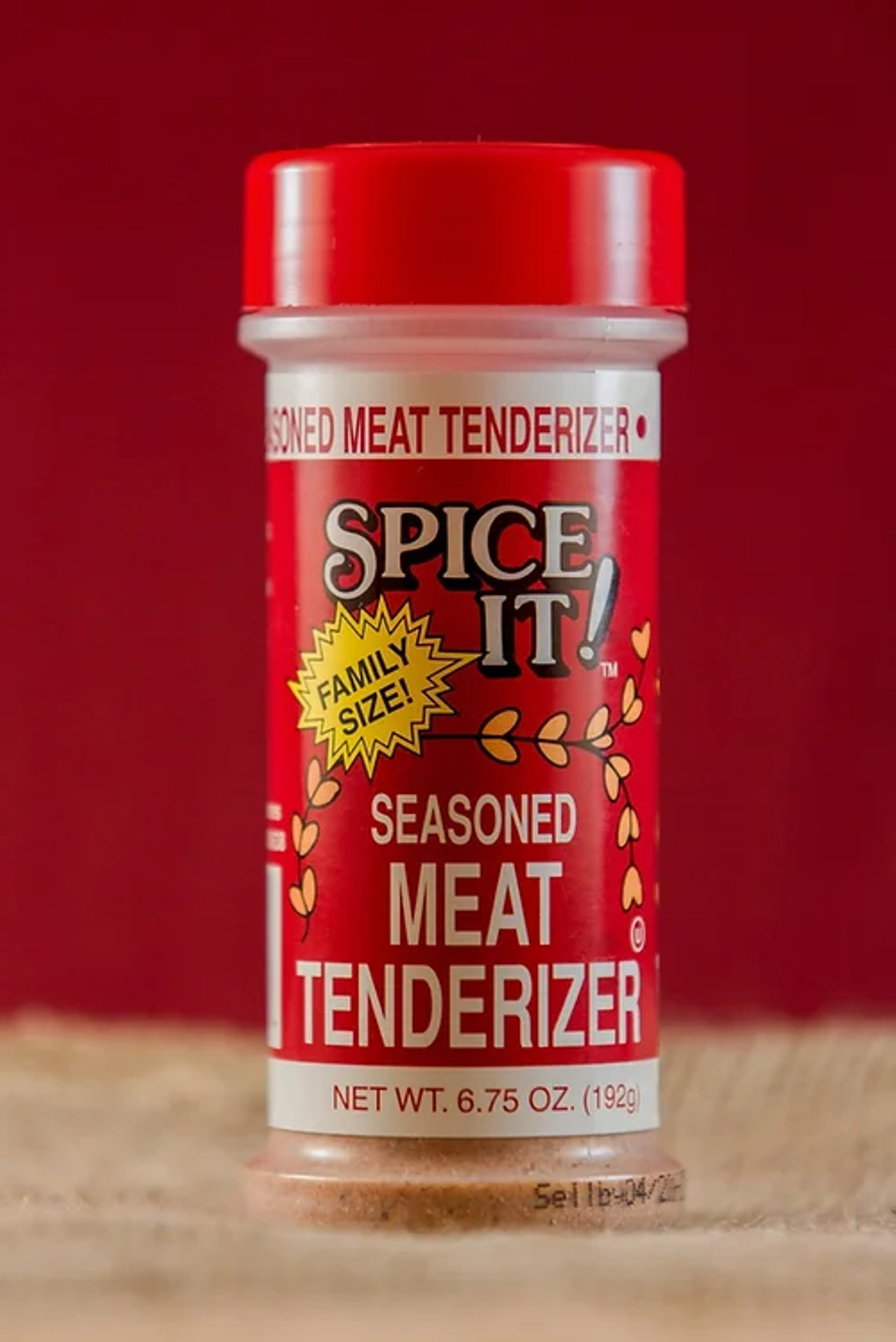 Seasoned Meat Tenderizer Family Size Spice It!