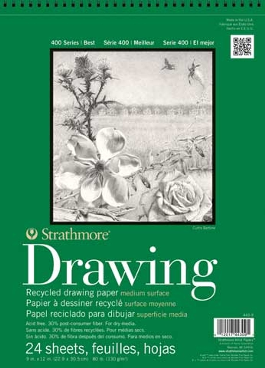 Strathmore 400 Series Drawing Pad, 14x17 24 Sheets NEW