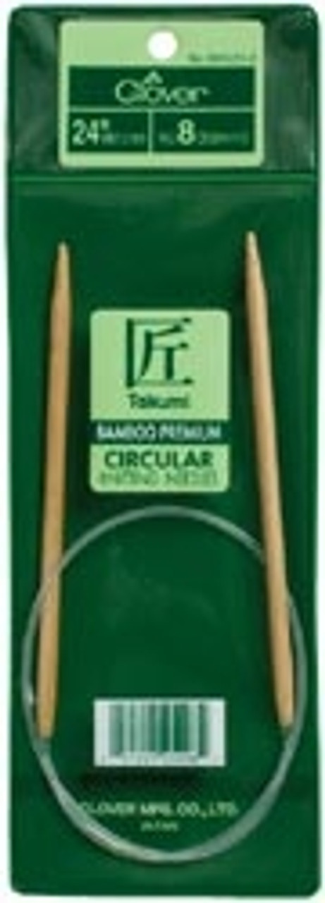 Bamboo circular knitting needles are very smooth to the touch and