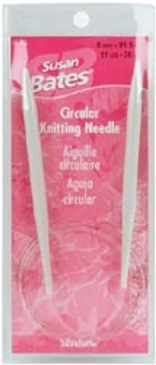 Silvalume Circular Knitting Needle- 36- Size 11