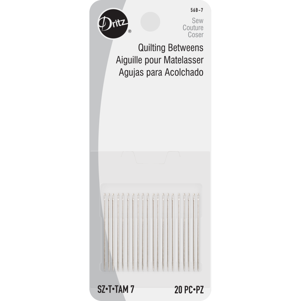 Quilting Between Hand Needles Sz7 20ct