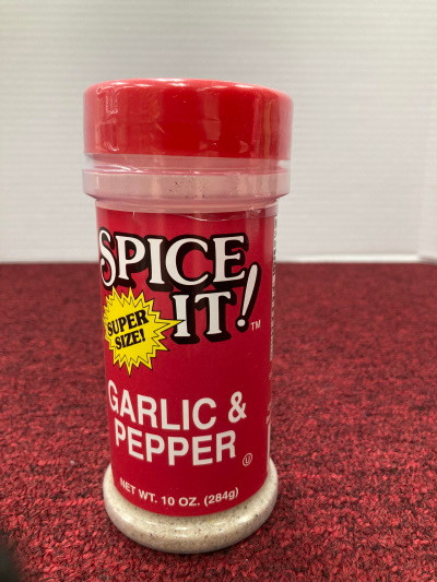 Garlic & Pepper Super Size Spice It!