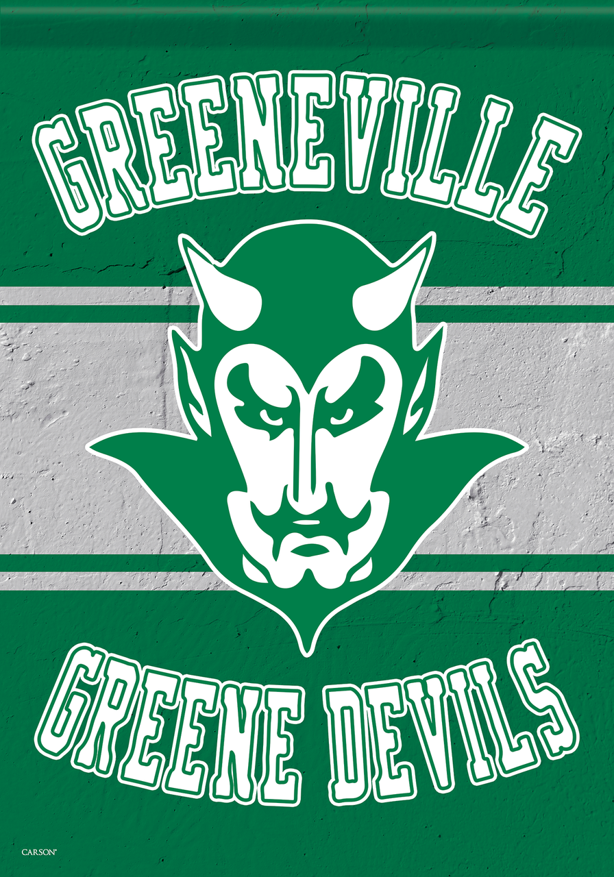 Greeneville Green Devils Garden Flag