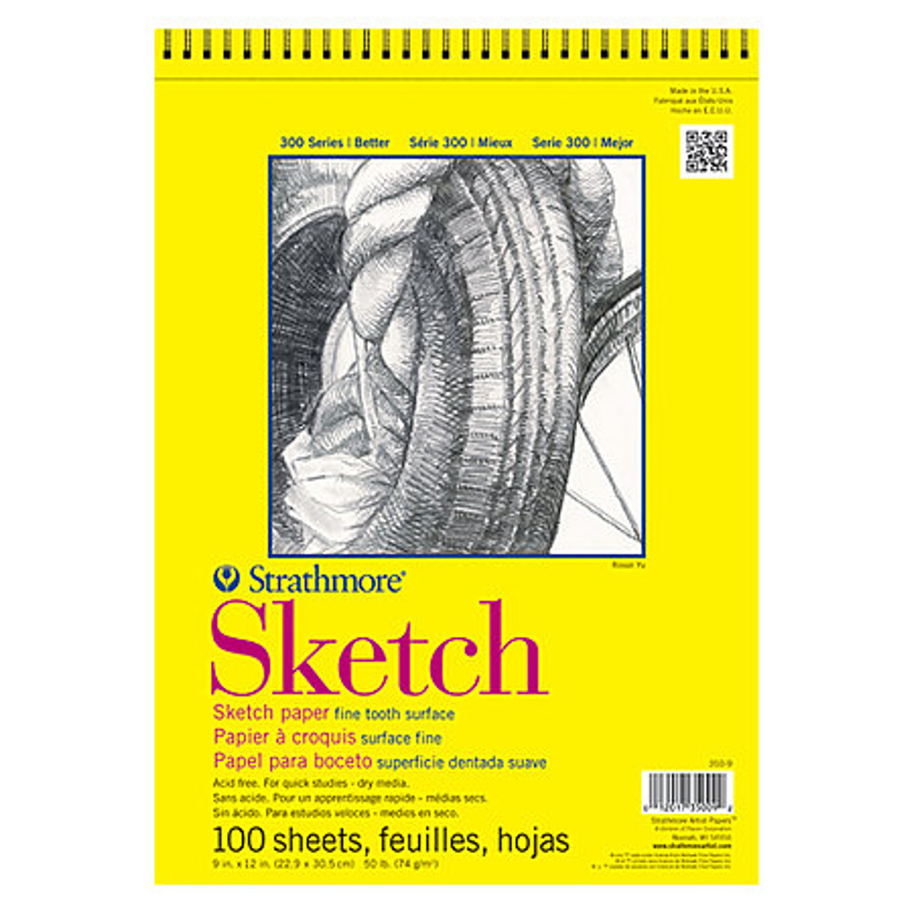 Strathmore Drawing Paper Pad 18x24 Medium Surface - Ben Franklin Online