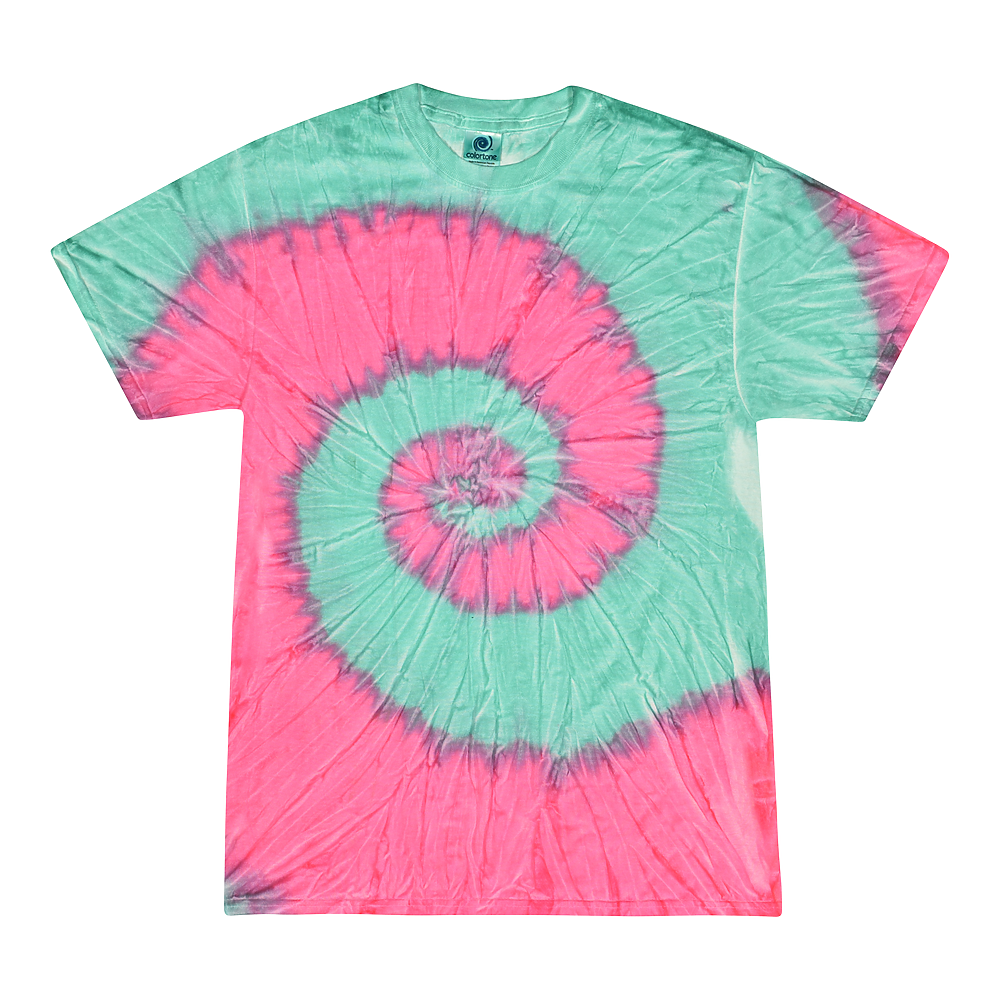 mint green tie dye