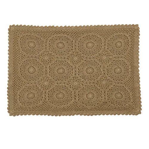 Park Designs Oatmeal Lace Placemat Park Designs Oatmeal Lace Placemat