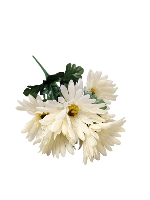 Small Daisy Bush - Beige Ivory Small Daisy Bush - Beige Ivory
