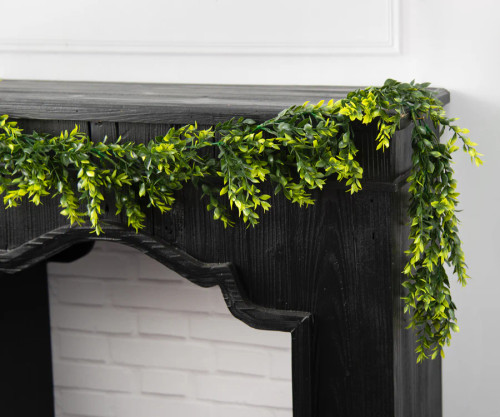 6' Realistic Tea Leaf Garland 6' Realistic Tea Leaf Garland