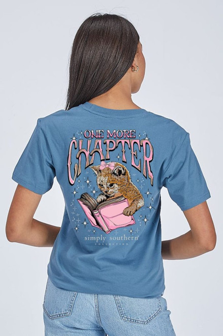 Simply Southern One More Chapter T-Shirt - Comet Blue Simply Southern One More Chapter T-Shirt - Comet Blue
