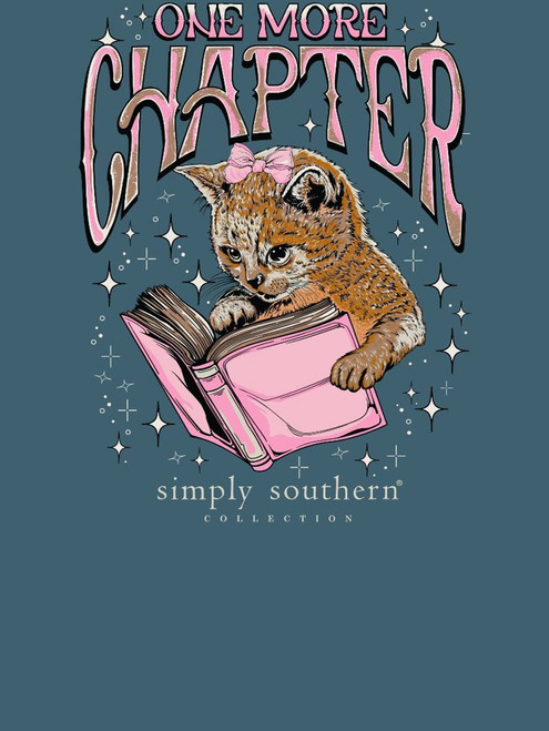 Simply Southern One More Chapter T-Shirt - Comet Blue Simply Southern One More Chapter T-Shirt - Comet Blue