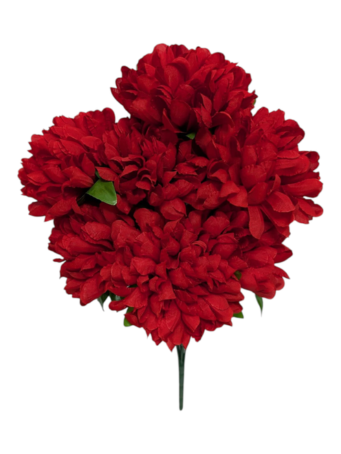 Red Ball Mums Red Ball Mums