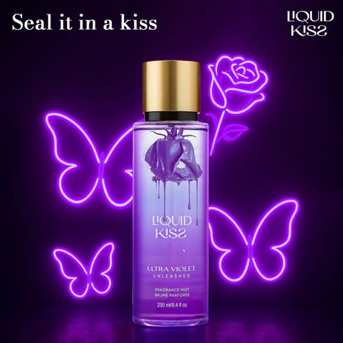Liquid Kiss ULTRA VIOLET UNLEASHED Fragrance Mist - Inspired by Paco Rabanne's Ultraviolet Liquid Kiss ULTRA VIOLET UNLEASHED Fragrance Mist - Inspired by Paco Rabanne's Ultraviolet
