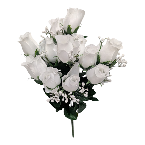 White Rose Buds Bush White Rose Buds Bush