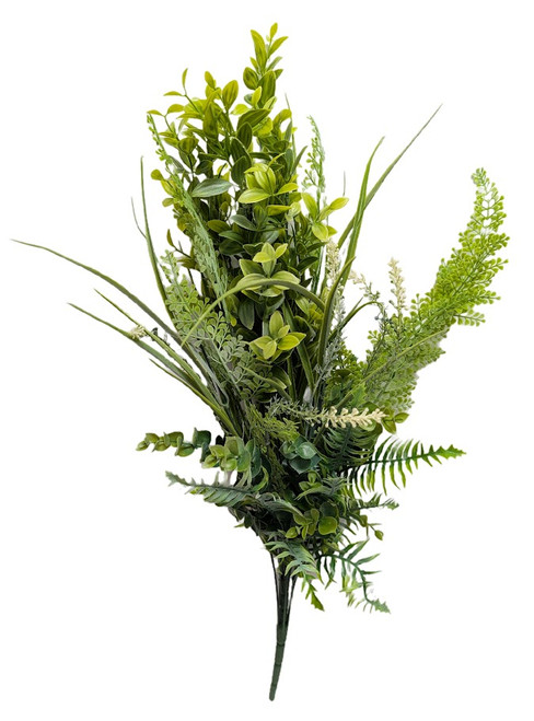 32" Mixed Greenery Bush 32" Mixed Greenery Bush