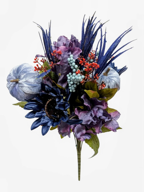 Blue Sunflower Hydrangea Pumpkin Bush Blue Sunflower Hydrangea Pumpkin Bush