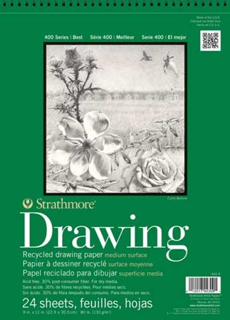 Strathmore Recycled Drawing Paper Pad 14x17