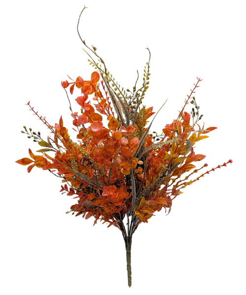Fiery Orange Eucalyptus & Berry Bush Fiery Orange Eucalyptus & Berry Bush