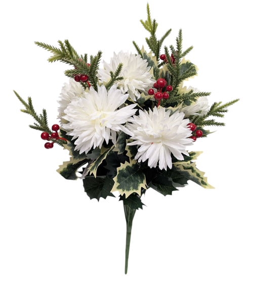 Cream Mums & Berries Mixed Bush Cream Mums & Berries Mixed Bush