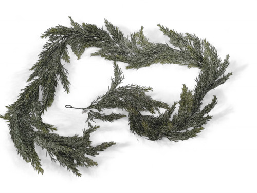 6' Frosted Cedar Garland 6' Frosted Cedar Garland