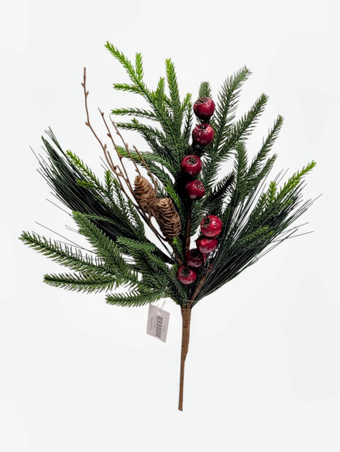 Norfolk Pine Pick with Berries Norfolk Pine Pick with Berries