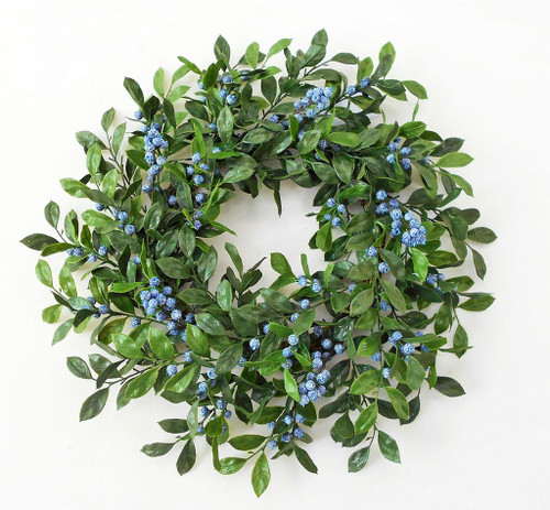 Rustic Farmhouse Blueberry Wreath Rustic Farmhouse Blueberry Wreath
