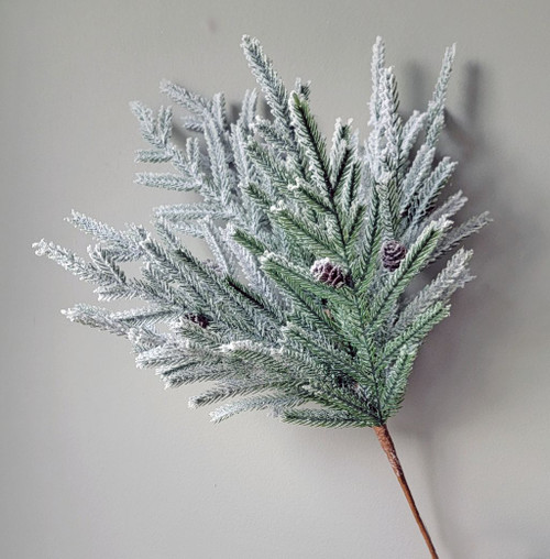 19" Flocked Norfolk Pine Bush 19" Flocked Norfolk Pine Bush