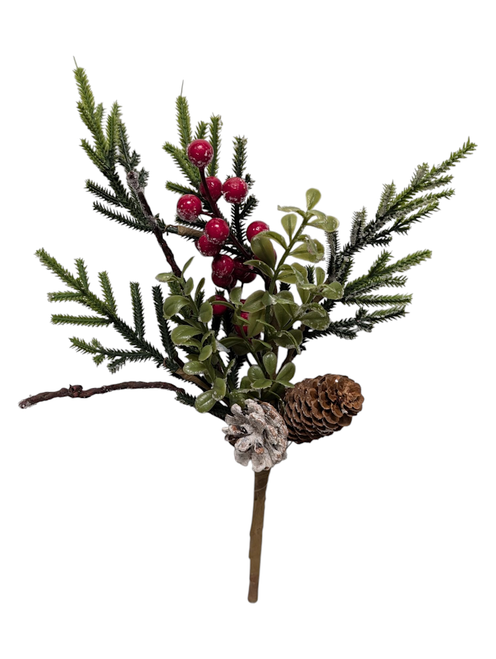 Frosted Pinecone Berry Pick Frosted Pinecone Berry Pick