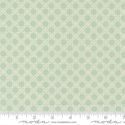 Sunbonnet Dusty Blue Lattice Blender Fabric by Heather Briggs Sunbonnet Dusty Blue Lattice Blender Fabric by Heather Briggs