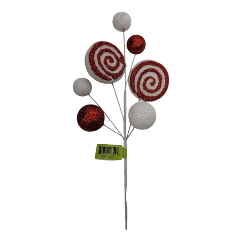 Small Lollipop Ball Glitter Pick Small Lollipop Ball Glitter Pick