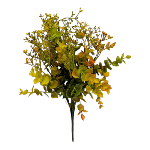 Mixed Eucalyptus Bush - Orange Yellow Green Mixed Eucalyptus Bush - Orange Yellow Green