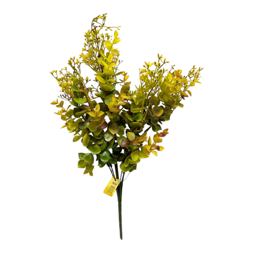 Mixed Eucalyptus Bush -  Yellow Brown