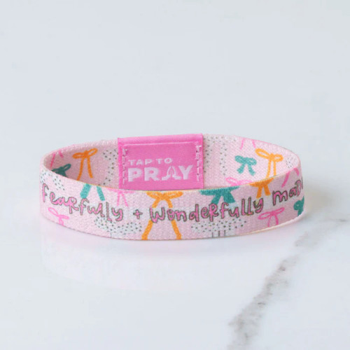 Tap To Pray™ Reversible Wristband -Fearfully & Wonderfully Made