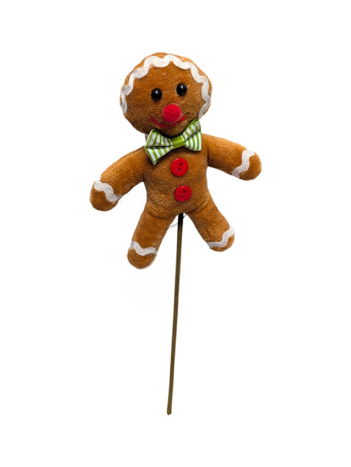 Gingerbread Cookie Plush Pick - You Choose Gingerbread Boy or Gingerbread Girl