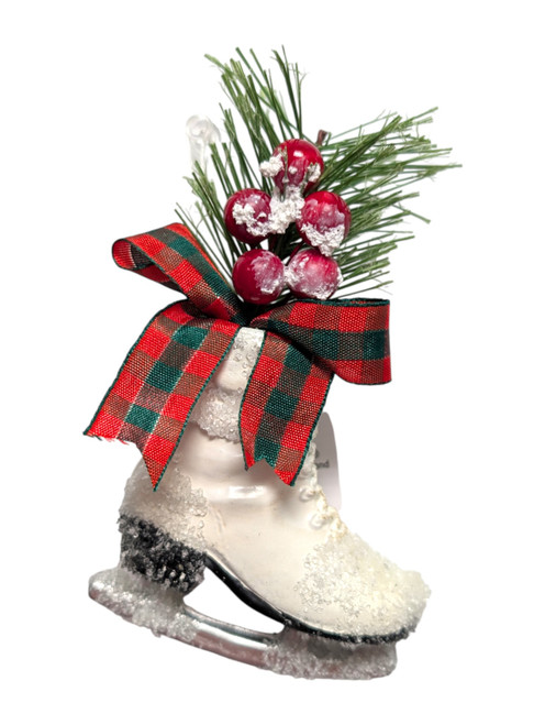 Holiday Ice Skate Ornament