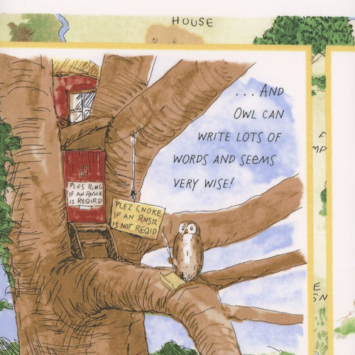 Classic Winnie the Pooh Soft Book Cut & Sew Fabric Panel by W.A. Dodge