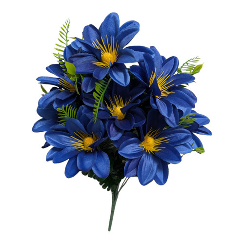 Royal Blue Dahlias