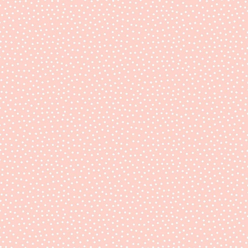 Til The Cows Come Home - Dots Pink Petal Digital Cotton Fabric