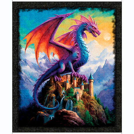 DRAGON PANEL 36" x 45" | Dragon's Song Collection