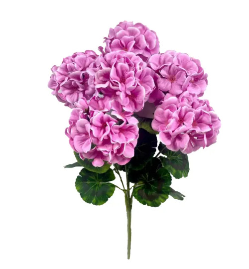 18.5"Pink Geranium Bush
