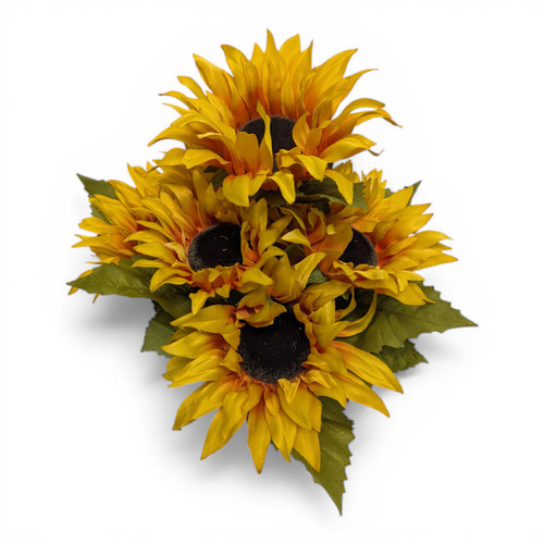 Golden Yellow Boho Sunflowers 