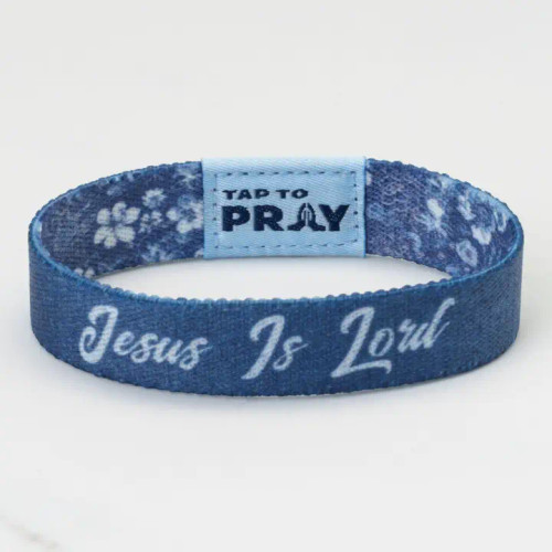 Tap To Pray™ Reversible Wristbands - Wildflower - Jesus Is Lord