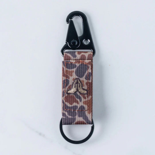 Tap To Pray™ - Tactical Carabiner Keychain - Sahara Camo