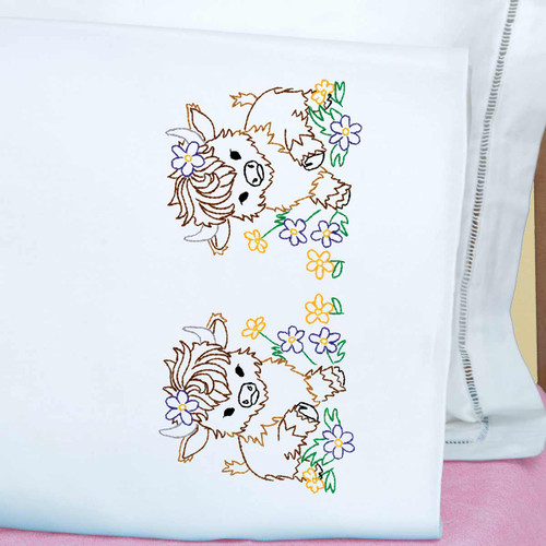 Baby Highland Cows Children's Pillowcase