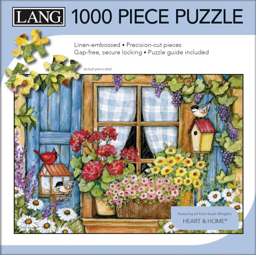 Summertime Window 1000 Piece Puzzle