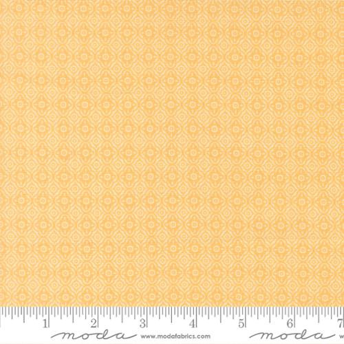 Summers End Sunflower Geometric Blender Print Fig Tree Co Cotton Fabric