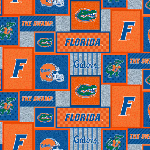 Official Licensed University of Florida College Patch Fleece