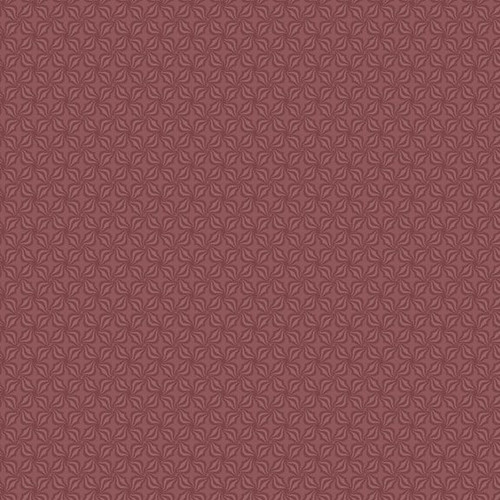 Smithsonian Wild Flowers Geo in Wine – 100% Cotton