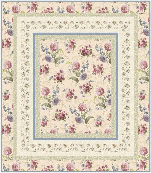 WILD FLOWERS Pattern 1 **Download Free Pattern**